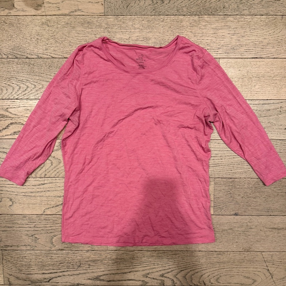 SOLD Woolx Jenny 3/4 Sleeve Top